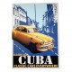 Canvas Cubaanse auto